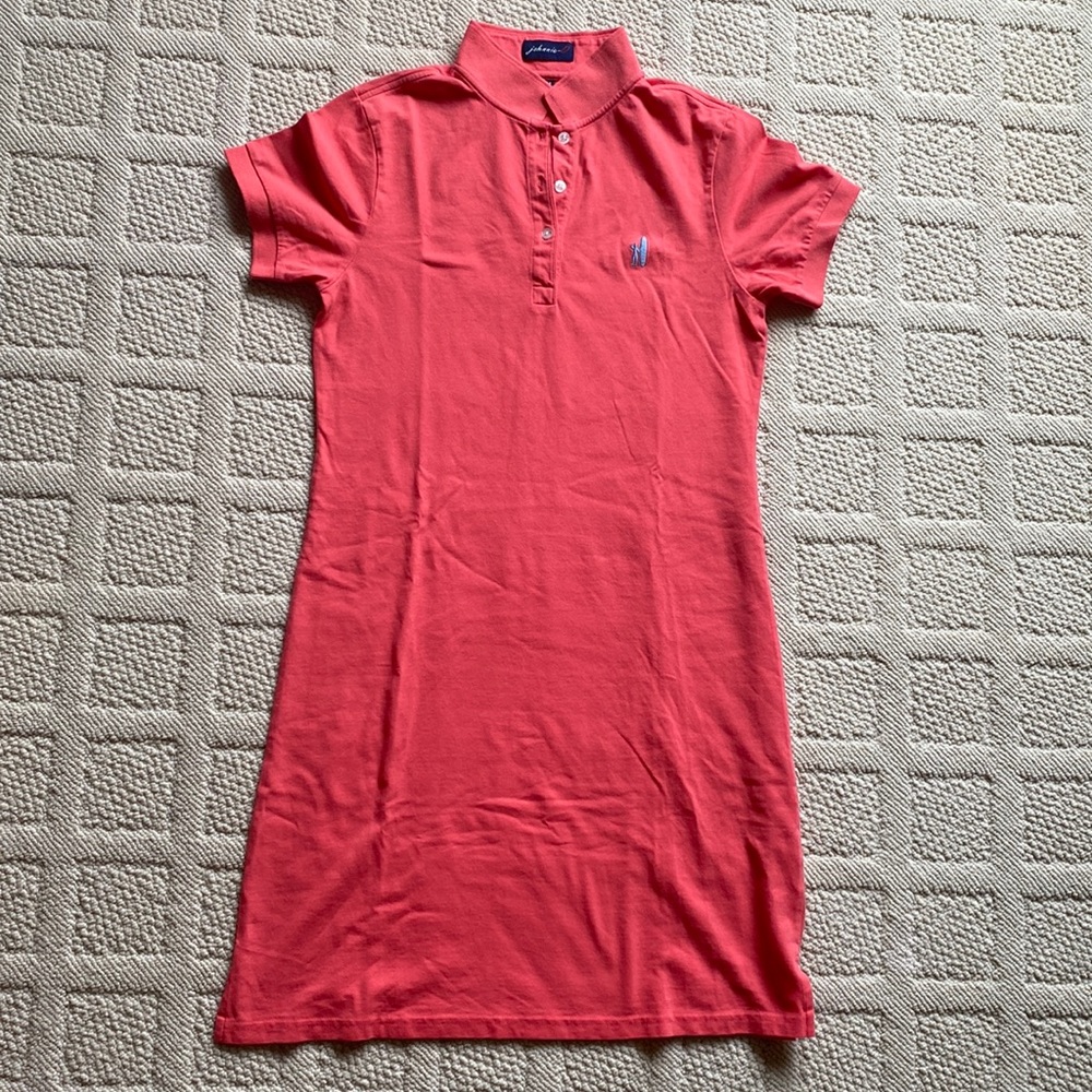 NWOT Johnnie-O ladies short sleeve polo dress. Size M.